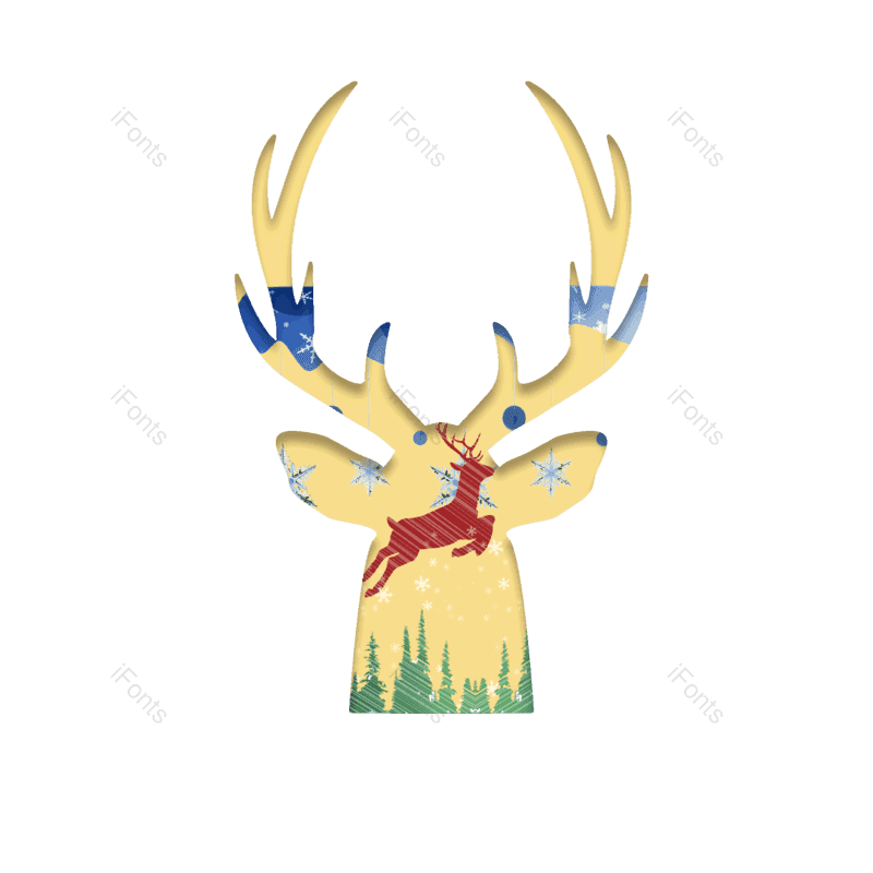 插画图片,礼物元素,新年PNG,圣诞节免抠素材